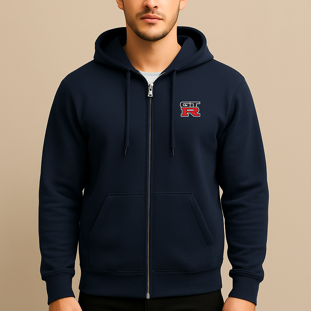 Men’s GTR Car Zipper Hoodie